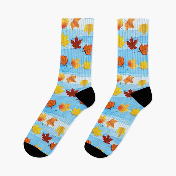 Item preview, winter & summer falling leaves design designed and sold by time-to-relax.