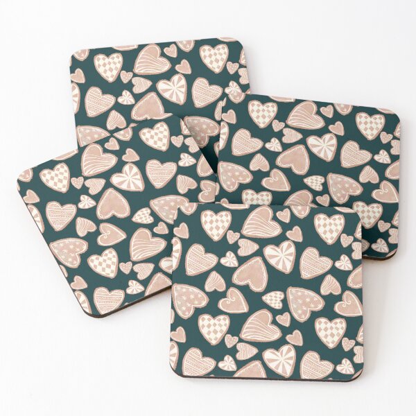 Item preview, Gingerbread Hearts Laced Mix Dark designed and sold by IcyArtShop.