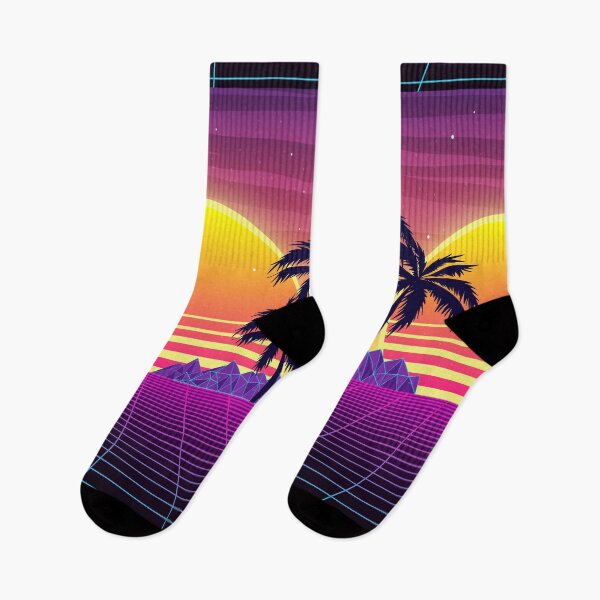Item preview, Glorious Scarlet Sunset Synthwave designed and sold by MaiZephyr.
