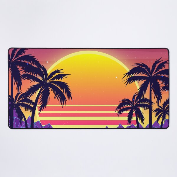 Item preview, Glorious Scarlet Sunset Synthwave designed and sold by MaiZephyr.