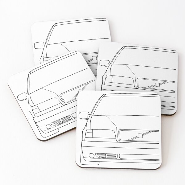 Item preview, 850 T5 Sedan black lines designed and sold by EdimDesign.