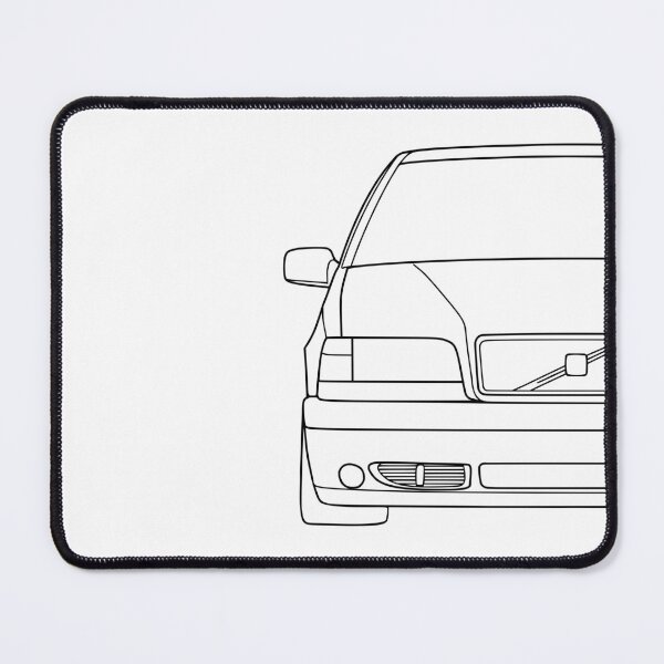 Item preview, 850 T5 Sedan black lines designed and sold by EdimDesign.