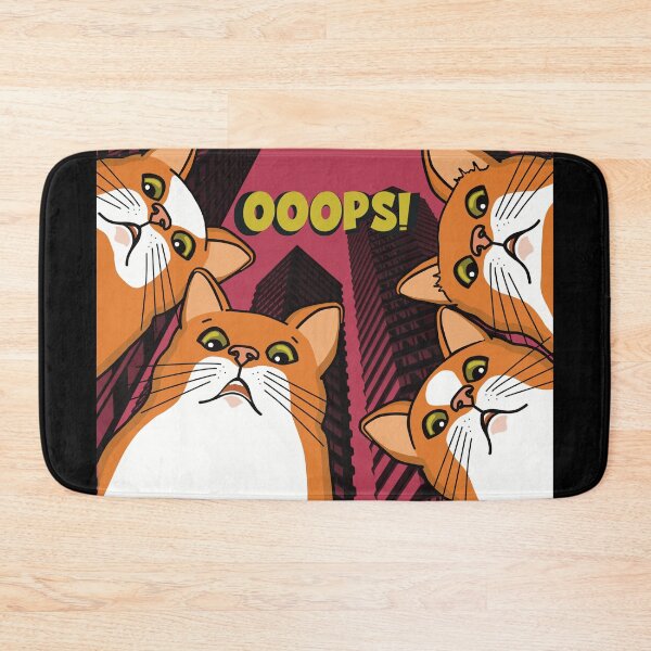 Item preview, The Gang of Ginger cats watching you from above a bit surprised designed and sold by marina63.