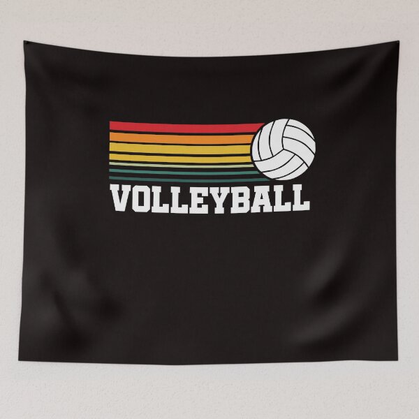 Item preview, Vintage Volleyball Retro Ball Sports Coach Team Athlete Game designed and sold by TomGiantDesigns.