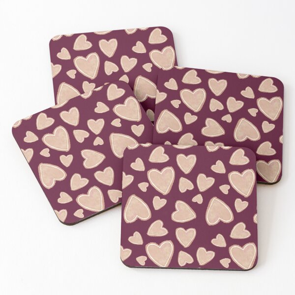 Item preview, Gingerbread Hearts Dark designed and sold by IcyArtShop.