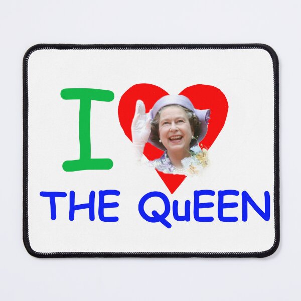 Item preview, 'I Love The Queen' HM Queen Elizabeth Professional Design HD designed and sold by Picturestation.