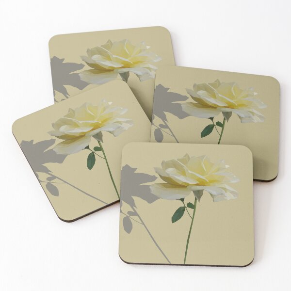 Item preview, Low Poly Yellow Rose designed and sold by ErinFCampbell.