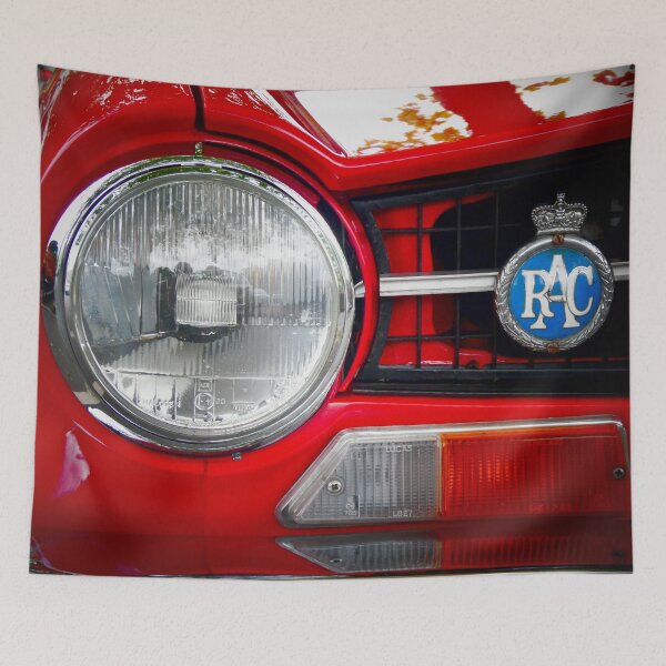 Item preview, Triumph TR6 Sportscar. Classic Red British muscle car designed and sold by JonDelorme.