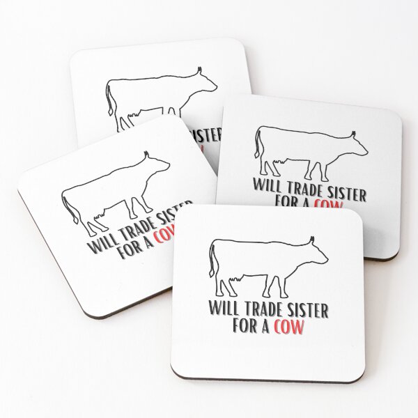 Item preview, Will Trade Sister For a Cow designed and sold by BookOfE.