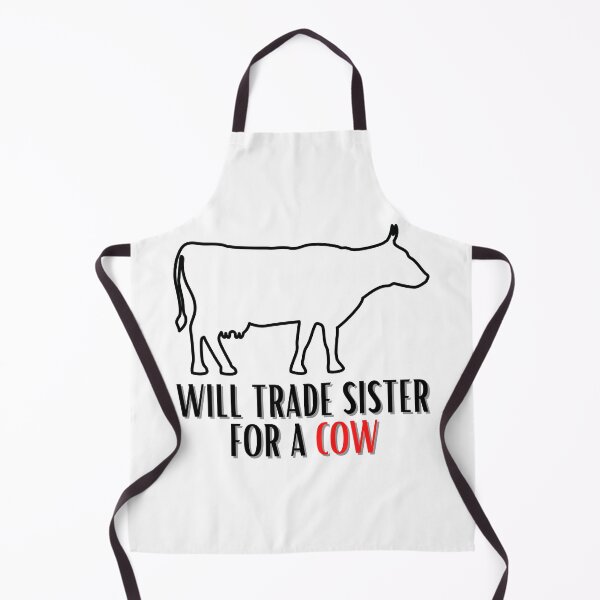 Item preview, Will Trade Sister For a Cow designed and sold by BookOfE.