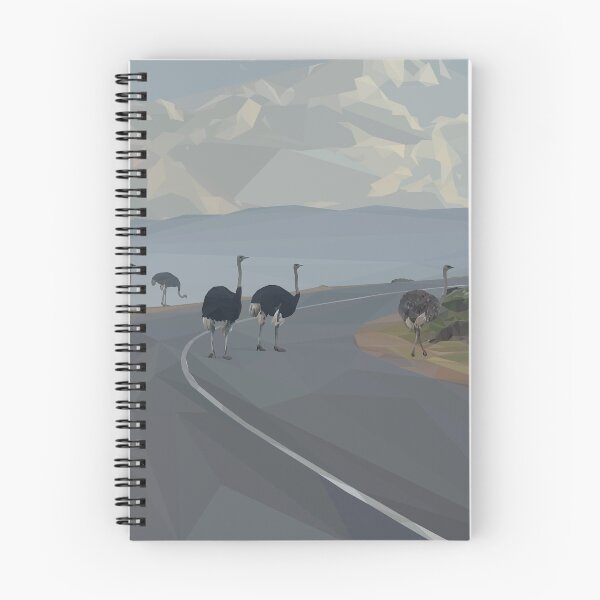 Item preview, Low Poly Ostriches  designed and sold by ErinFCampbell.