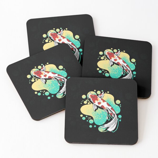 Item preview, Japanese Yin Yang Koi Fish in a Pond designed and sold by BakaOutfit.