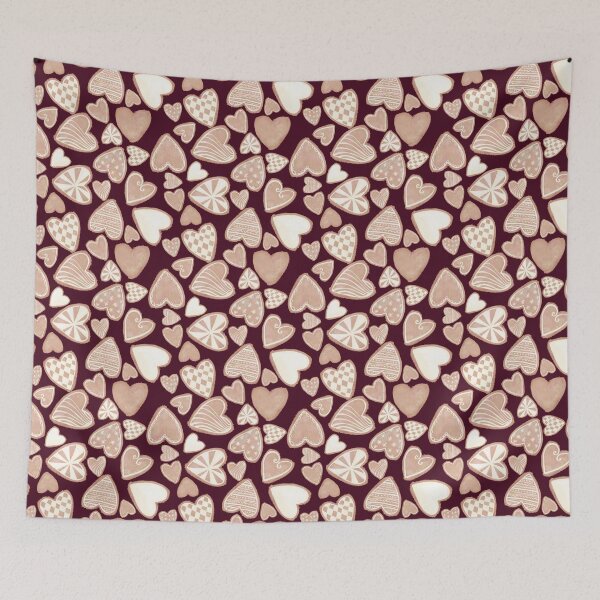 Item preview, Gingerbread Hearts Fancy Mix Dark designed and sold by IcyArtShop.