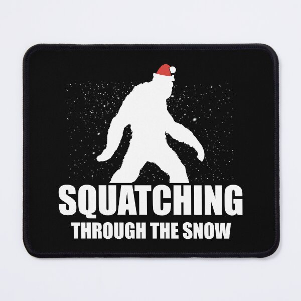 Item preview, Squatching Through The Snow Bigfoot Christmas Gift designed and sold by haselshirt.