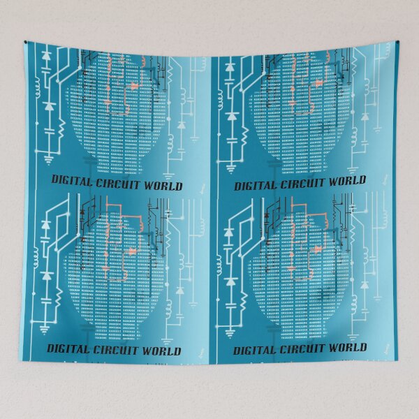 Item preview, Digital Circuit World designed and sold by Red bubble Artist.