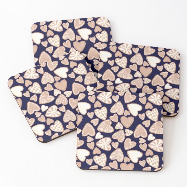 Item preview, Gingerbread Hearts Fancy Mix Dark designed and sold by IcyArtShop.