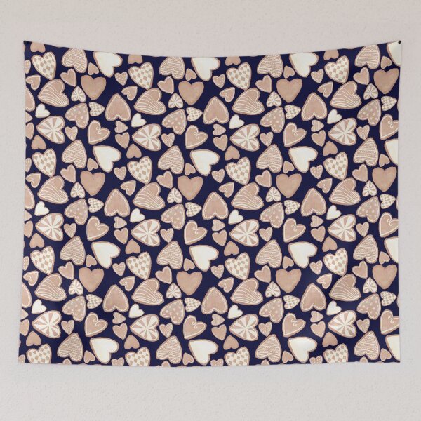 Item preview, Gingerbread Hearts Fancy Mix Dark designed and sold by IcyArtShop.