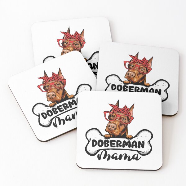 Item preview, Doberman Mama Dog Bone Mothers Day Dog Mom designed and sold by HardiKel.
