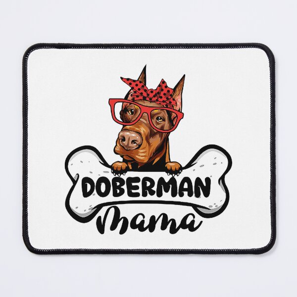 Item preview, Doberman Mama Dog Bone Mothers Day Dog Mom designed and sold by HardiKel.