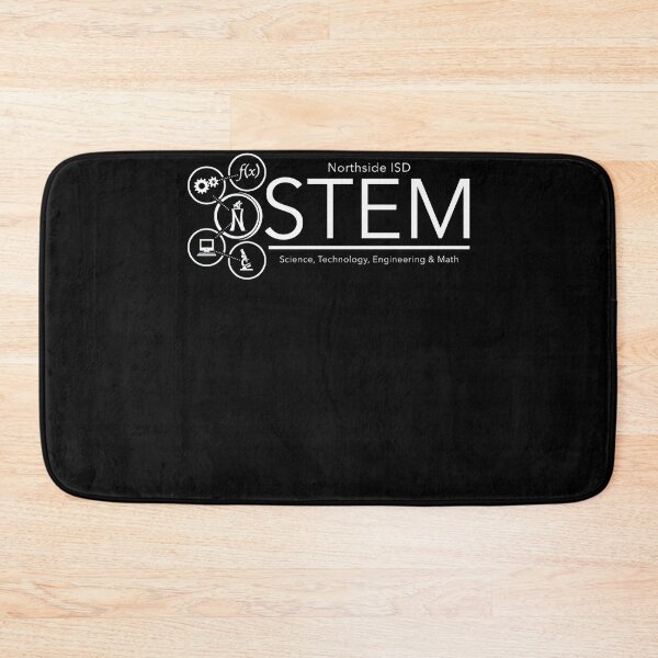 Artikelvorschau, Weißes STEM-Logo horizontal entworfen und verkauft von arlinewilliam.
