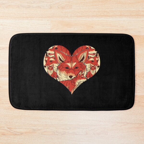 Item preview, Heart Fox Lover Wildlife Forest Animal Fox designed and sold by bestshirtdesign.