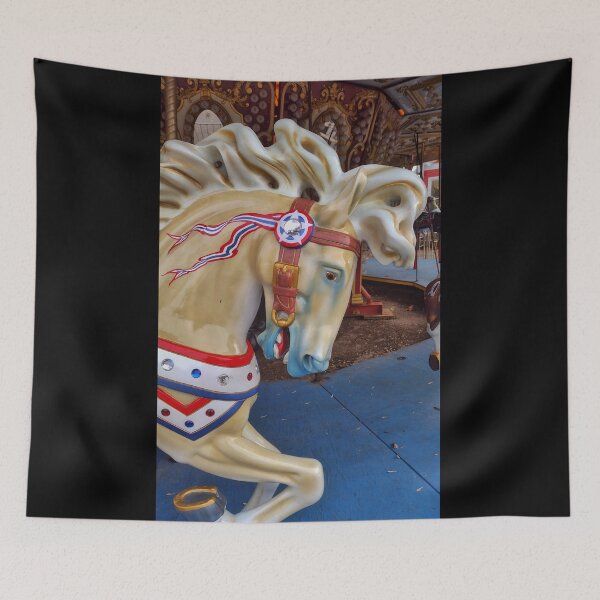Item preview, Carnival Horse Ride designed and sold by CapeCodGiftShop.