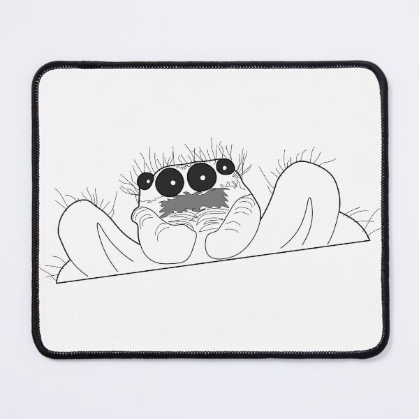 Item preview, Marpissa muscosa bark jumping spider female (Salticidae) designed and sold by xP42.