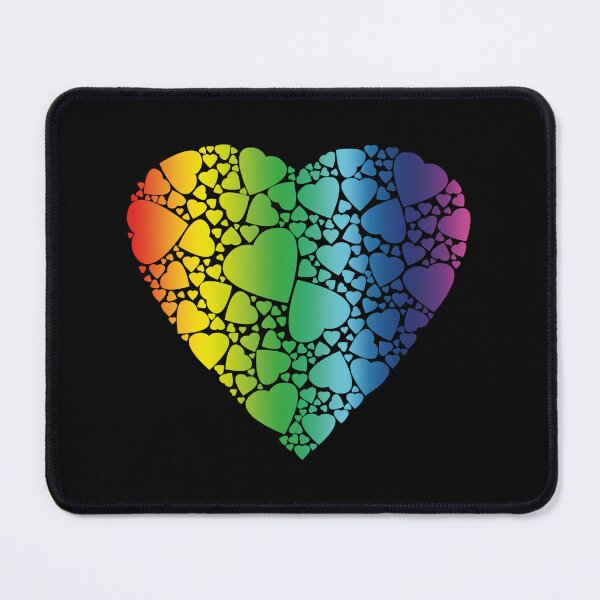 Item preview, LGBT Pride Gay Lesbian Proud Heart Gift Idea designed and sold by haselshirt.