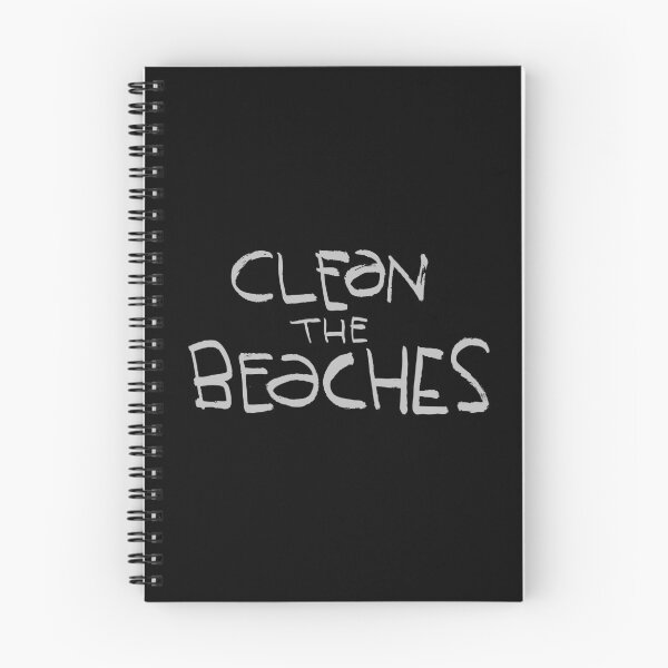 Item preview, Clean the Beaches (silver text version) designed and sold by moon-detective.