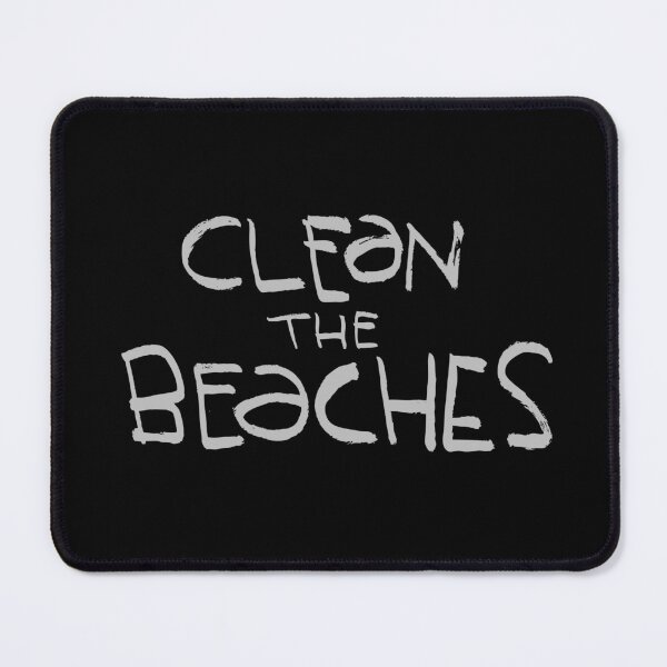 Item preview, Clean the Beaches (silver text version) designed and sold by moon-detective.