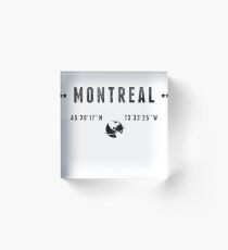 Montréal Bloc acrylique