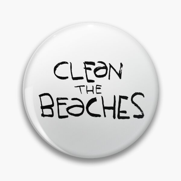 Item preview, Clean the Beaches (black text version) designed and sold by moon-detective.