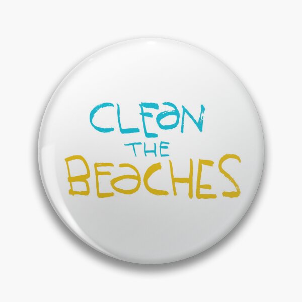 Item preview, Clean the Beaches (colour text version) designed and sold by moon-detective.