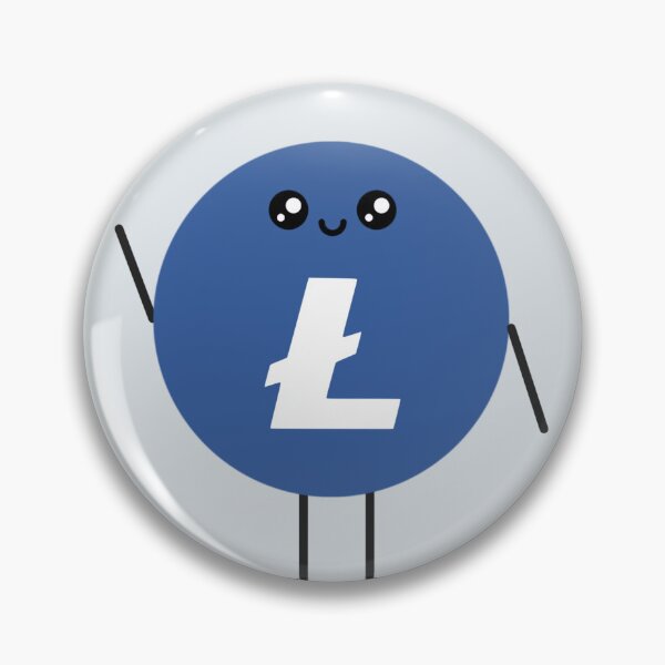 Item preview, Crypto Cute kawaii Litecoin  designed and sold by Crypmetal.