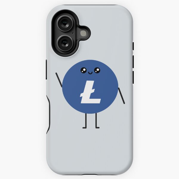 Artikel-Vorschau von Crypto Cute kawaii Litecoin, designt und verkauft von Crypmetal.