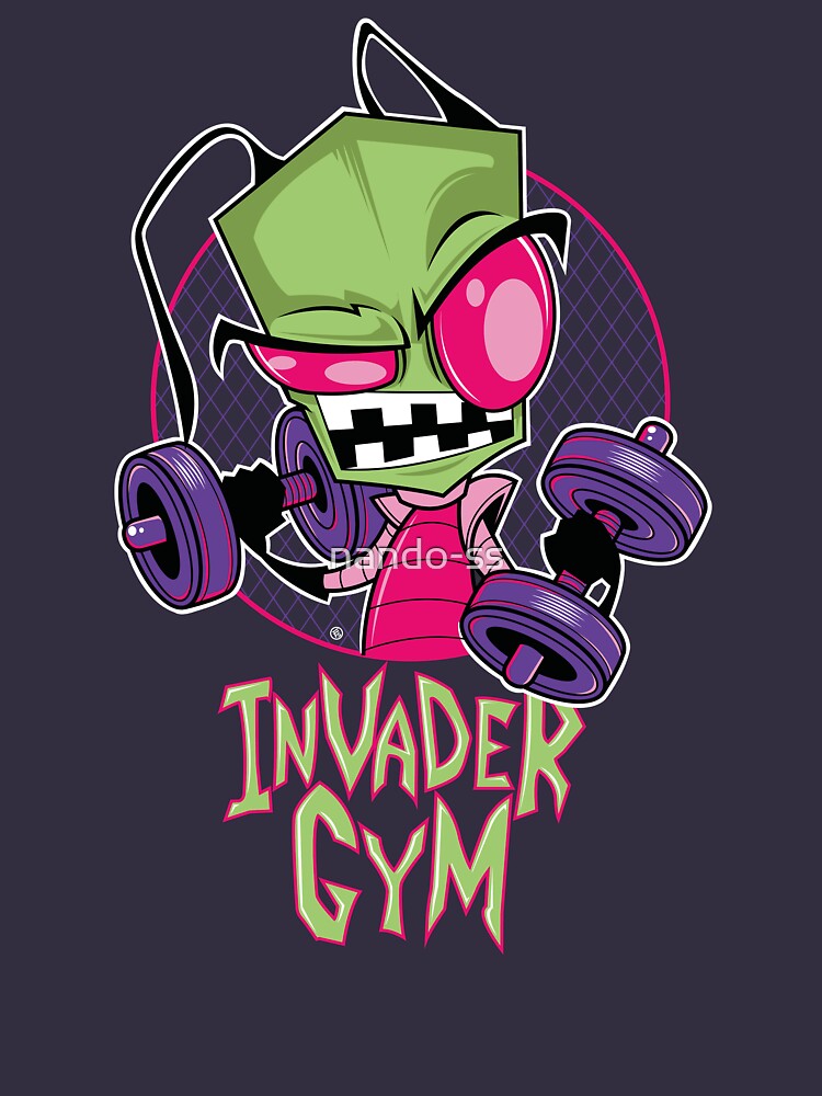 Thumbnail 3 of 3, Tank Top, INVADER GYM designed and sold by Fernando Sala.