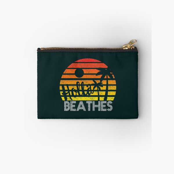 Item preview, Funny Retro Beach Summer Vacation Gift, Cute Hola Beaches   designed and sold by ChloeArte3.
