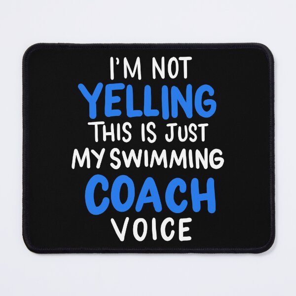 Item preview, Swimming Coach Voice Coaching Mentor Teacher Sport designed and sold by haselshirt.