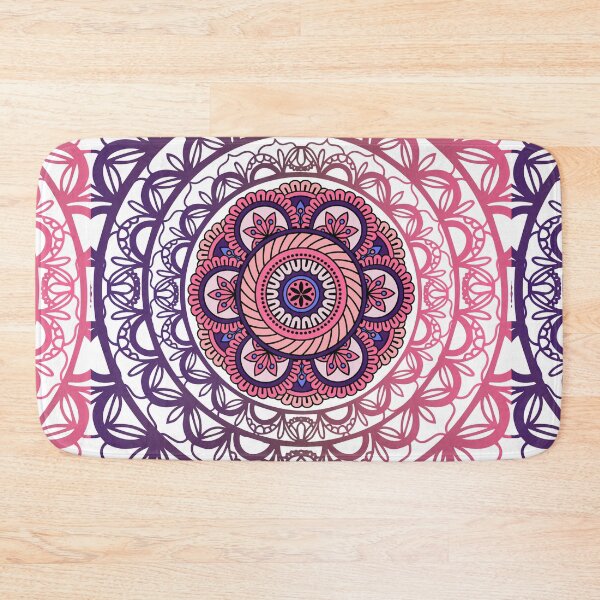 Item preview,  of Mandala pink purple pastel colorful 2 designed and sold by MamaMiaomiao.