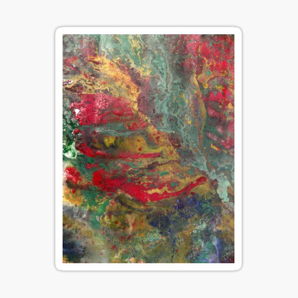 Abstract Sticker