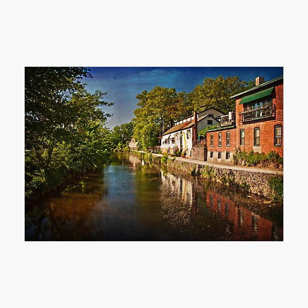 Canal along the Porkyard Photographic Print