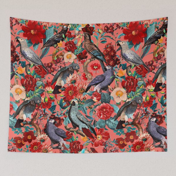 Item preview, FLORAL AND BIRDS XIX designed and sold by Burcu Korkmazyurek.