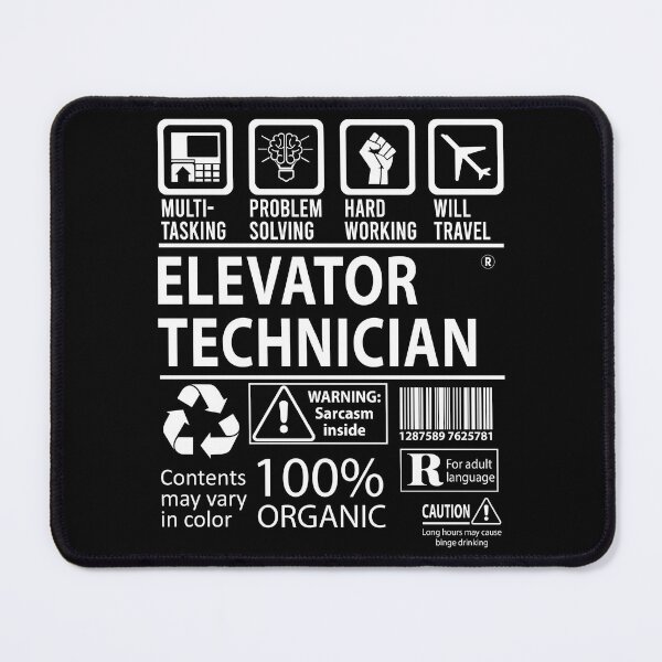 Item preview, Elevator Technician T Shirt - Multitasking Job Gift Item Tee designed and sold by watkinsmat.