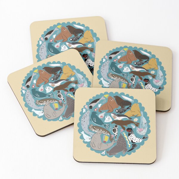 Item preview, Seal mandala designed and sold by belettelepink.