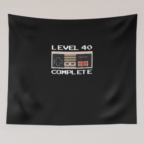Item preview, 40th Birthday Ideas Level 40 Complete Gamer designed and sold by favianjeterhare.