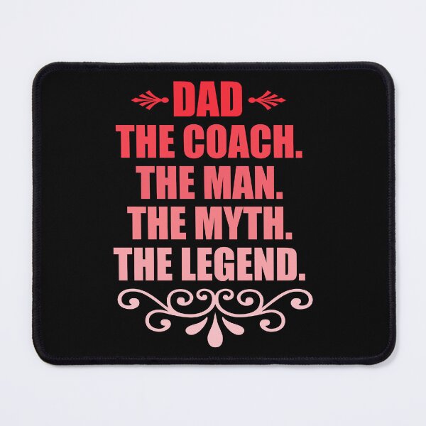 Item preview, Dad Coach Dad Man Myth Legend Father Fathers Day designed and sold by haselshirt.