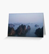 Above the bay Greeting Card