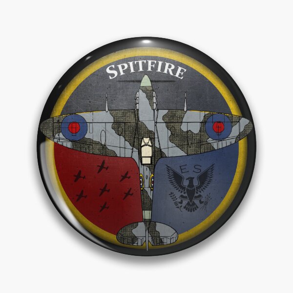 Item preview, Supermarine Spitfire retro (on black)  designed and sold by Groenendijk.