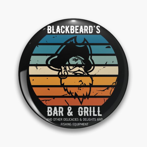 Item preview, Blackbeard's Bar and Grill designed and sold by Pixelish.