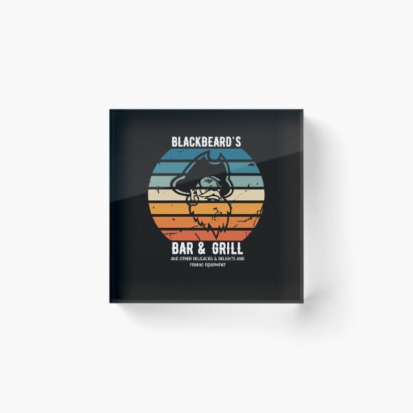 Item preview, Blackbeard's Bar and Grill designed and sold by Pixelish.